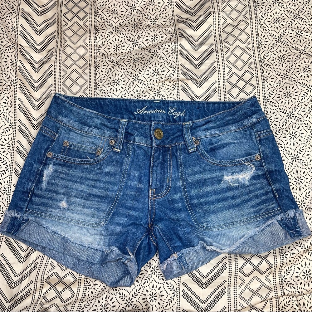 American Eagle Jean Shorts Size 4